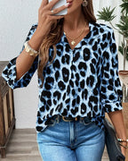 THE ROSALYN - 3/4 MOUW BLOUSE
