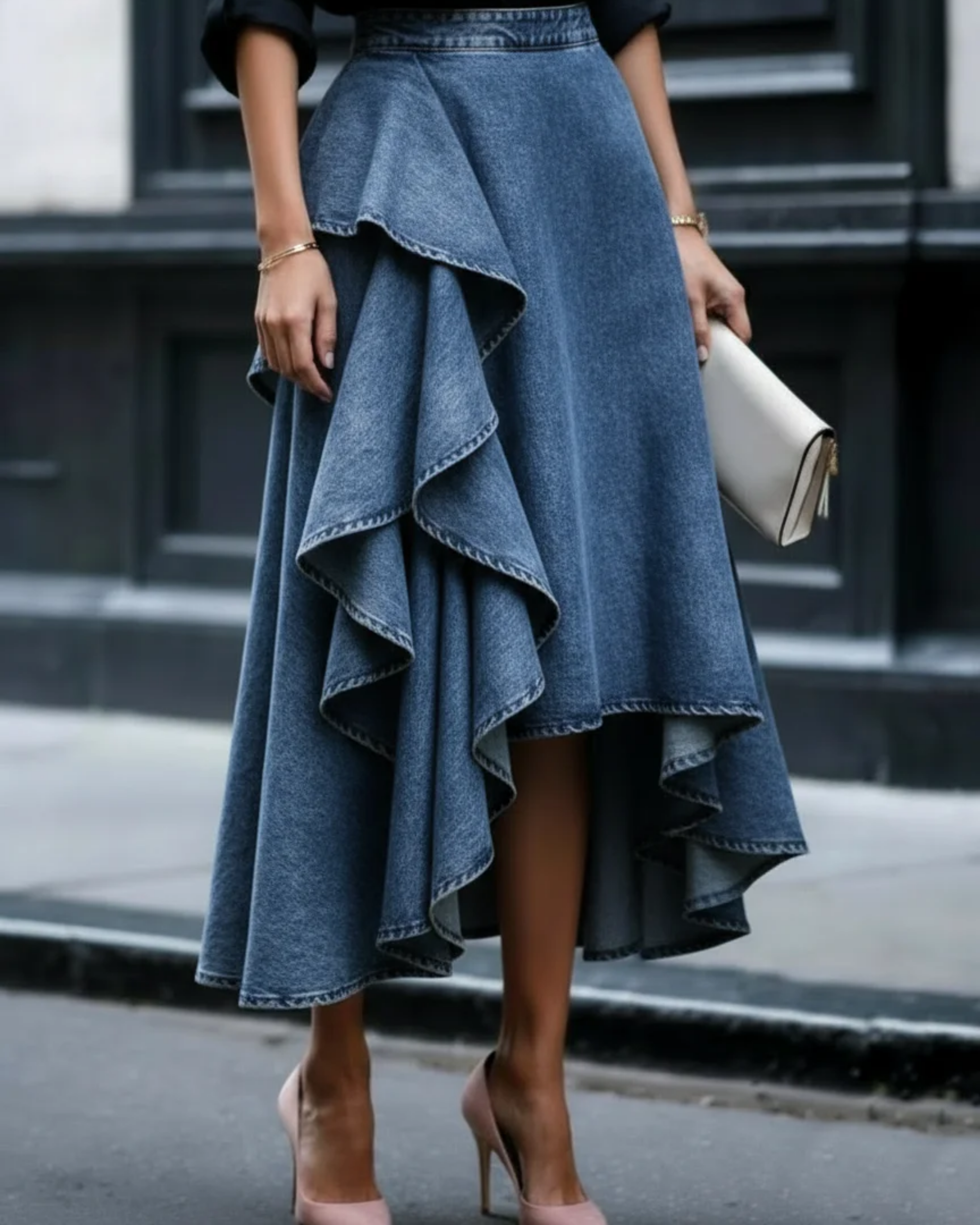 THE GWENN - DENIM ROK