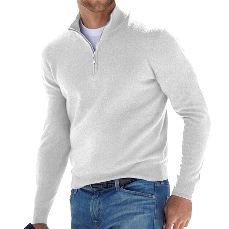 THE PALERMO - HALFZIP SWEATER - NOBLE