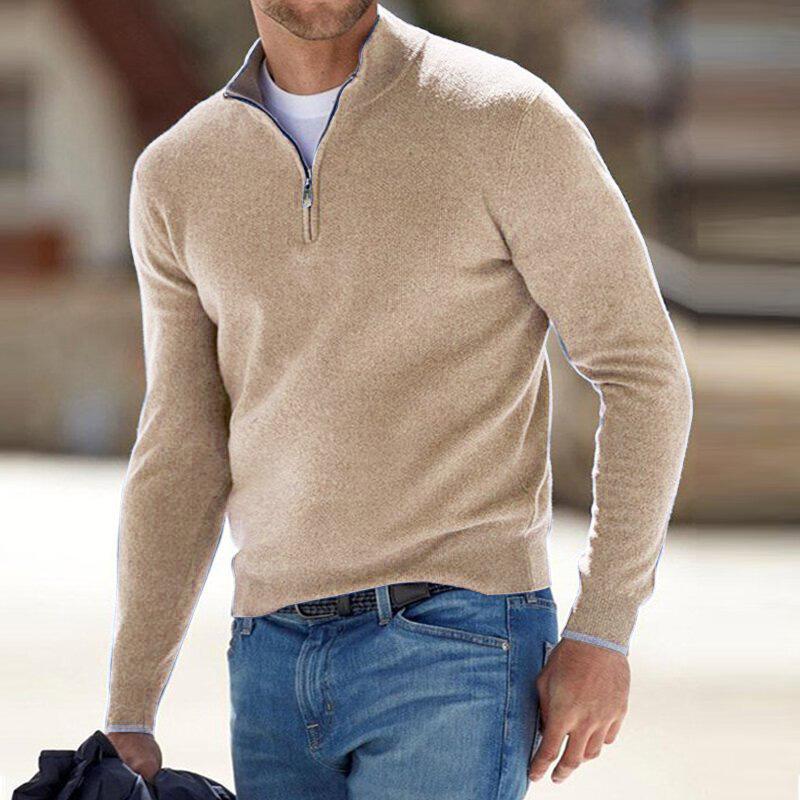 THE PALERMO - HALFZIP SWEATER - NOBLE