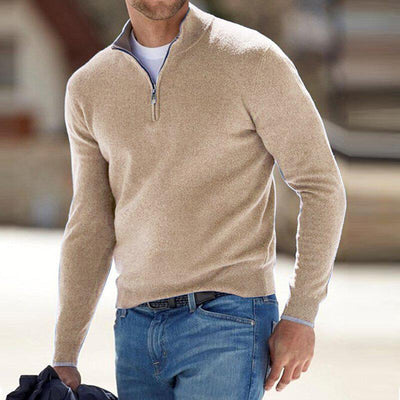 THE PALERMO - HALFZIP SWEATER - NOBLE