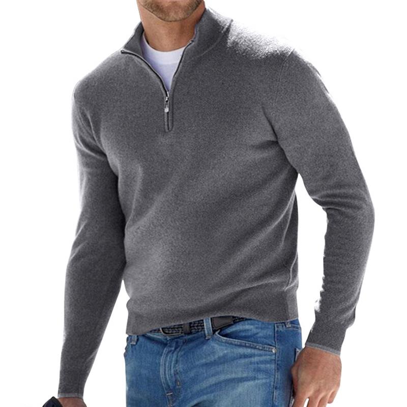 THE PALERMO - HALFZIP SWEATER - NOBLE