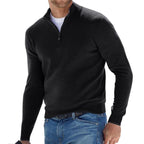 THE PALERMO - HALFZIP SWEATER - NOBLE