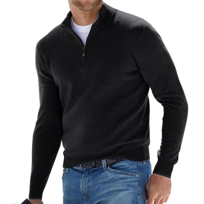 THE PALERMO - HALFZIP SWEATER - NOBLE