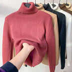 THE ROSA - FLEECE TURTLENECK - NOBLE