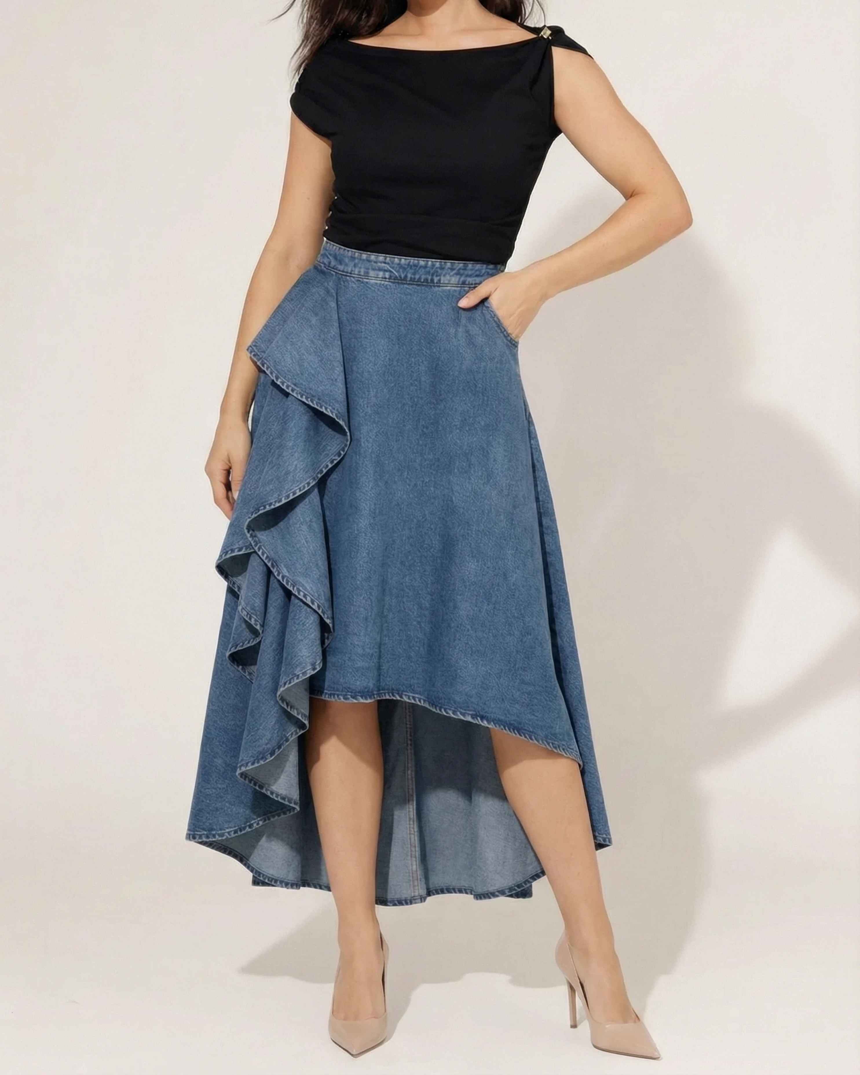 THE GWENN - DENIM ROK