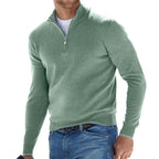 THE PALERMO - HALFZIP SWEATER - NOBLE
