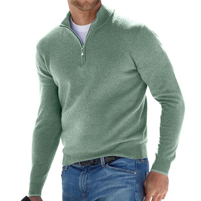 THE PALERMO - HALFZIP SWEATER - NOBLE
