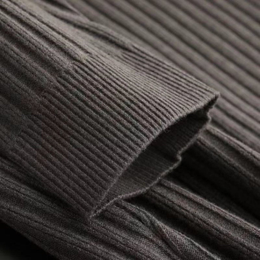 THE BRAGA - HALF ZIP POLO - NOBLE