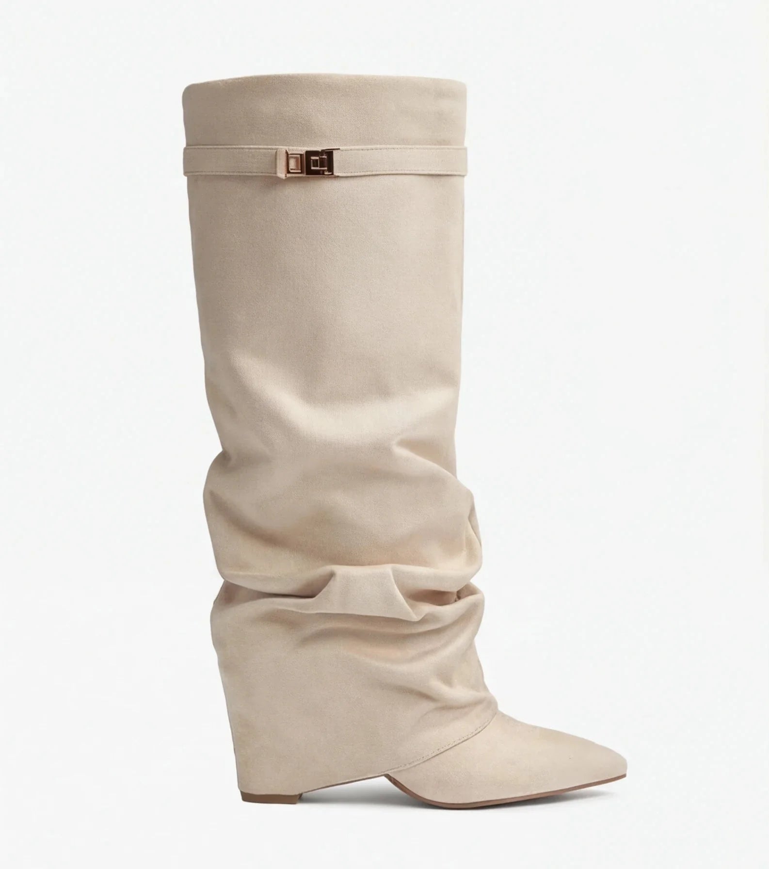 THE SOFIA - SUÈDE SLOUCH BOOTS