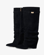 THE SOFIA - SUÈDE SLOUCH BOOTS