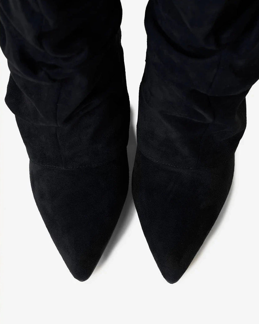 THE SOFIA - SUÈDE SLOUCH BOOTS