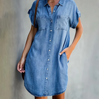 THE ZAHRA - DENIM JURK